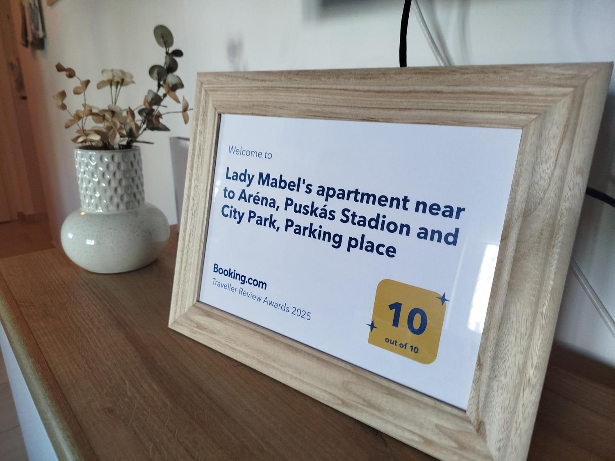 Lady Mabel'S Apartment Near To Arena, Puskas Stadion And City Park, With Guarded Parking Place Будапеща Екстериор снимка